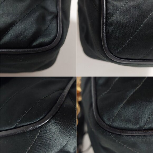 CHANEL Quilted Satin Camera Bag with Bijoux Chain - Picture 13 of 16